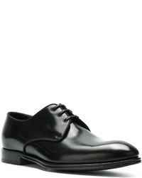 Chaussures derby en cuir noires Dolce & Gabbana