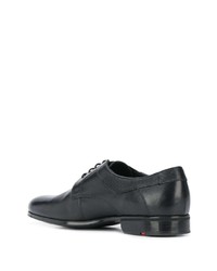 Chaussures derby en cuir noires Lloyd