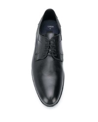 Chaussures derby en cuir noires Lloyd