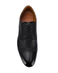 Chaussures derby en cuir noires Bally