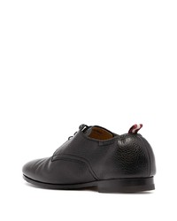 Chaussures derby en cuir noires Bally