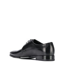 Chaussures derby en cuir noires Dolce & Gabbana