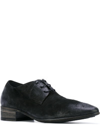 Chaussures derby en cuir noires Marsèll