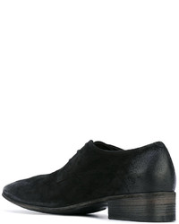 Chaussures derby en cuir noires Marsèll