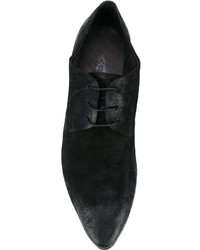 Chaussures derby en cuir noires Marsèll