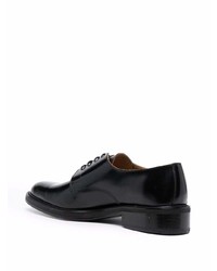 Chaussures derby en cuir noires Ami Paris