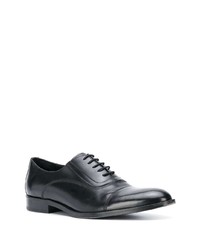 Chaussures derby en cuir noires Karl Lagerfeld