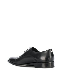 Chaussures derby en cuir noires Karl Lagerfeld