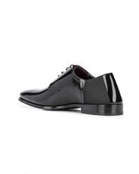 Chaussures derby en cuir noires Dolce & Gabbana