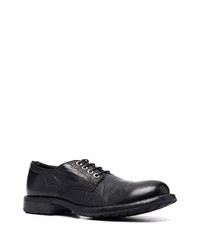 Chaussures derby en cuir noires Moma