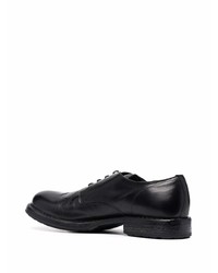 Chaussures derby en cuir noires Moma