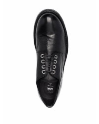 Chaussures derby en cuir noires Moma