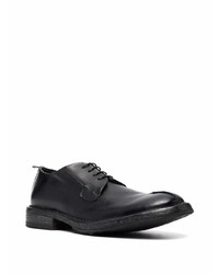 Chaussures derby en cuir noires Moma