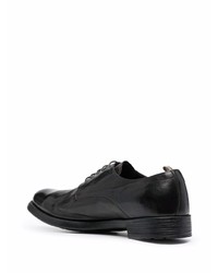 Chaussures derby en cuir noires Officine Creative