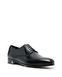 Chaussures derby en cuir noires Lanvin