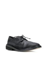 Chaussures derby en cuir noires Marsèll