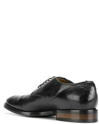 Chaussures derby en cuir noires Officine Creative