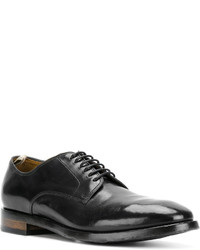 Chaussures derby en cuir noires Officine Creative