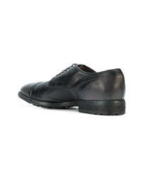 Chaussures derby en cuir noires Officine Creative