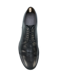 Chaussures derby en cuir noires Officine Creative