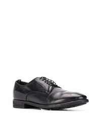 Chaussures derby en cuir noires Officine Creative