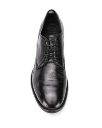 Chaussures derby en cuir noires Officine Creative