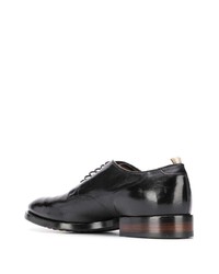 Chaussures derby en cuir noires Officine Creative