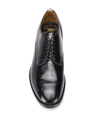 Chaussures derby en cuir noires Officine Creative