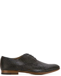 Chaussures derby en cuir noires Raparo