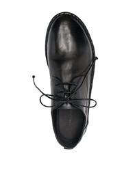 Chaussures derby en cuir noires Marsèll