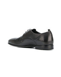 Chaussures derby en cuir noires Officine Creative