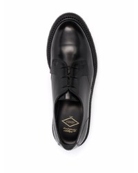 Chaussures derby en cuir noires Adieu Paris