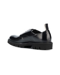 Chaussures derby en cuir noires Low Brand