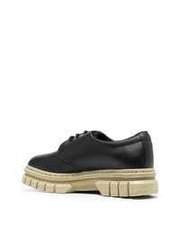 Chaussures derby en cuir noires Dr. Martens