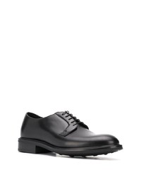 Chaussures derby en cuir noires Scarosso