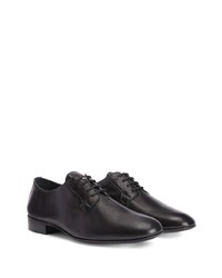 Chaussures derby en cuir noires Giuseppe Zanotti