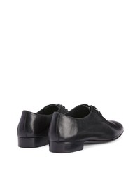 Chaussures derby en cuir noires Giuseppe Zanotti