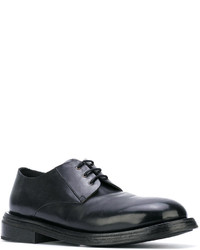 Chaussures derby en cuir noires Marsèll