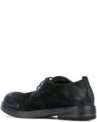 Chaussures derby en cuir noires Marsèll