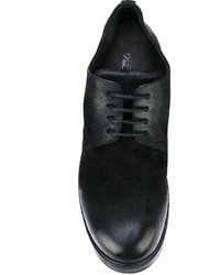 Chaussures derby en cuir noires Marsèll