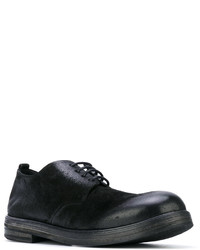 Chaussures derby en cuir noires Marsèll