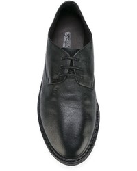 Chaussures derby en cuir noires Marsèll