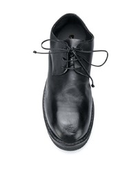 Chaussures derby en cuir noires Marsèll