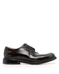 Chaussures derby en cuir noires Church's