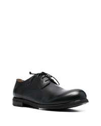 Chaussures derby en cuir noires Marsèll