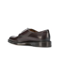 Chaussures derby en cuir noires Doucal's