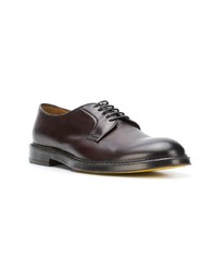 Chaussures derby en cuir noires Doucal's