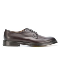 Chaussures derby en cuir noires Doucal's