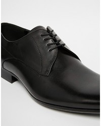 Chaussures derby en cuir noires Aldo