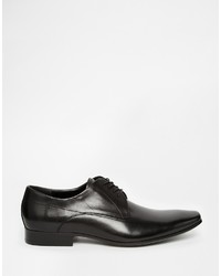 Chaussures derby en cuir noires Aldo